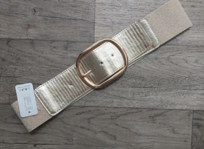 Ceinture élastique doré