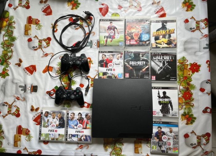 PS3 - 500 giga  avec  2 manette est plusieur jeux - photo numéro 3