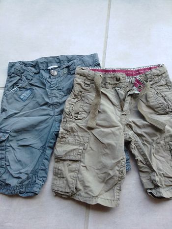 Lot 2 short 24 mois