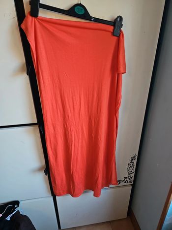 Grand foulard orange