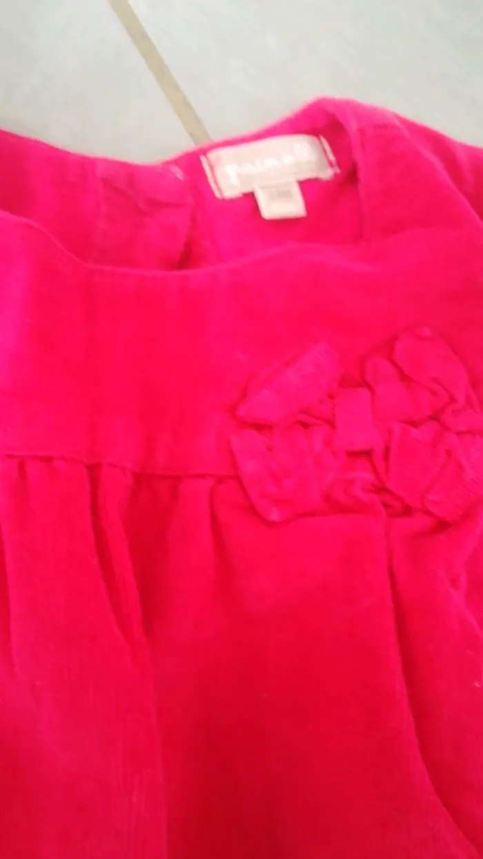 Lot 2 robes velours - photo numéro 2