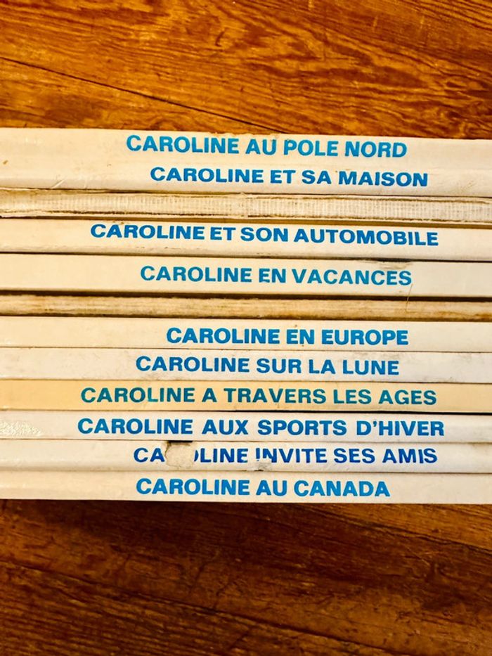 Lot de 12 albums livres Caroline grands état satisfaisant Pierre Probst bd - photo numéro 4