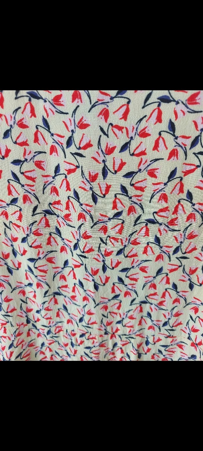 Jupe fluide jaune motifs Camaieu - photo numéro 3