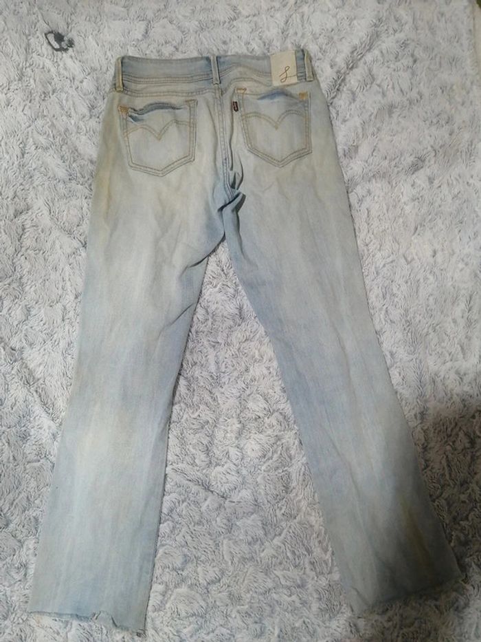 jeans skinny Levi's bleu clair taille 38 - photo numéro 2