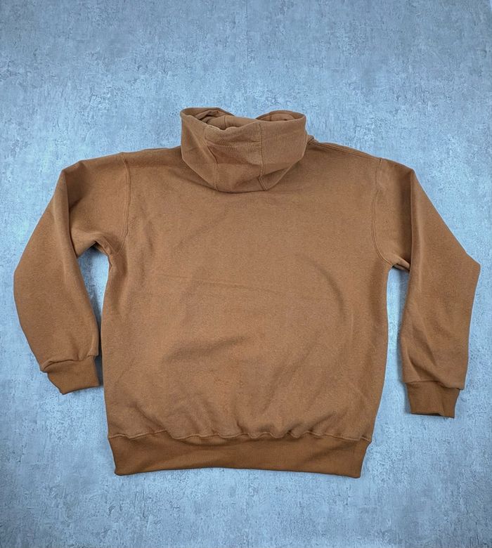 Carharrt Sweat à capuche - hoodie vintage workwear reworked | Taille M | Camel - photo numéro 8