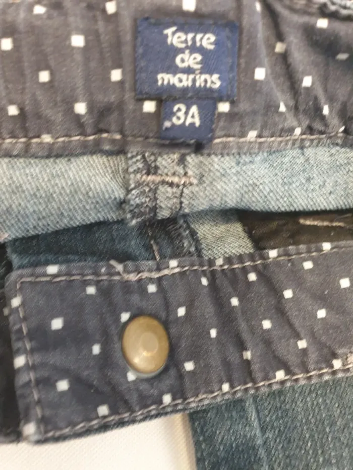 Pantalon jean 3 ans Terre de Marins - photo numéro 3