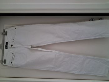 Jean droit blanc Arizona taille 38
