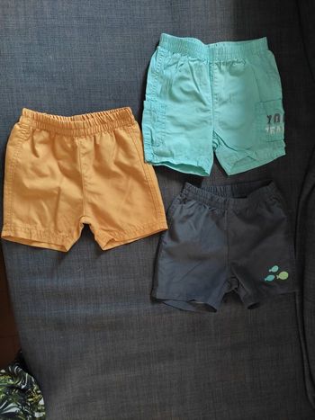 Lot de 3 shorts