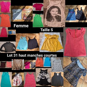 Lots haut femme taille S