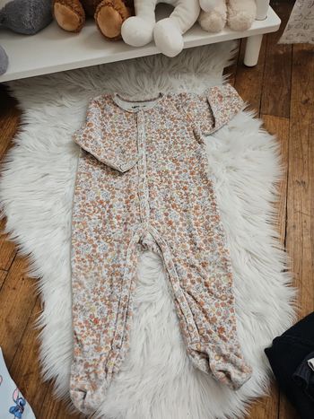 Pyjama fleurs automnale