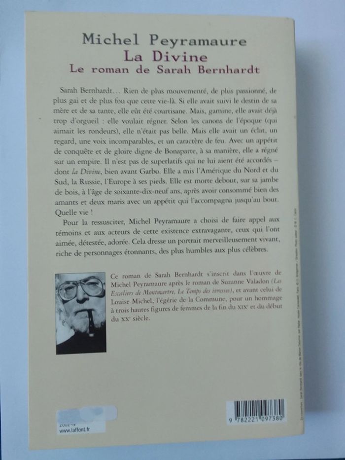 Michel Peyramaure - La divine - photo numéro 2