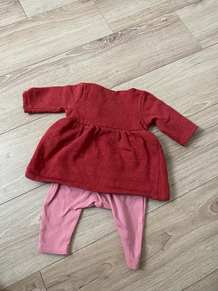 Tenue hiver bebe fille sucre d’orge - photo numéro 5