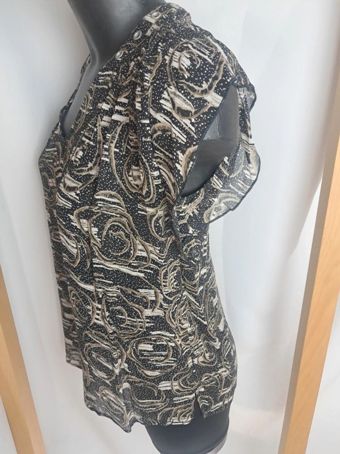 Ikks top tee-shirt blouse T.38 neuf - photo numéro 7