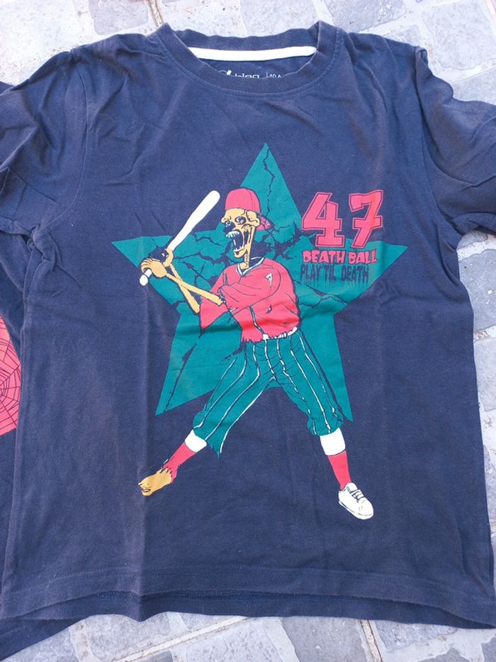 Lot 2 tee-shirt spiderman 👣 - photo numéro 2