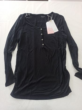 T-shirt manches longues maternité et allaitement