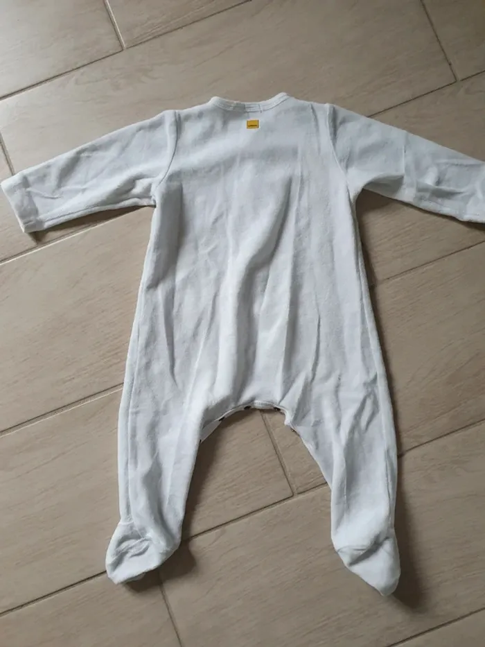 Pyjama Catimini velours 12 mois - photo numéro 4