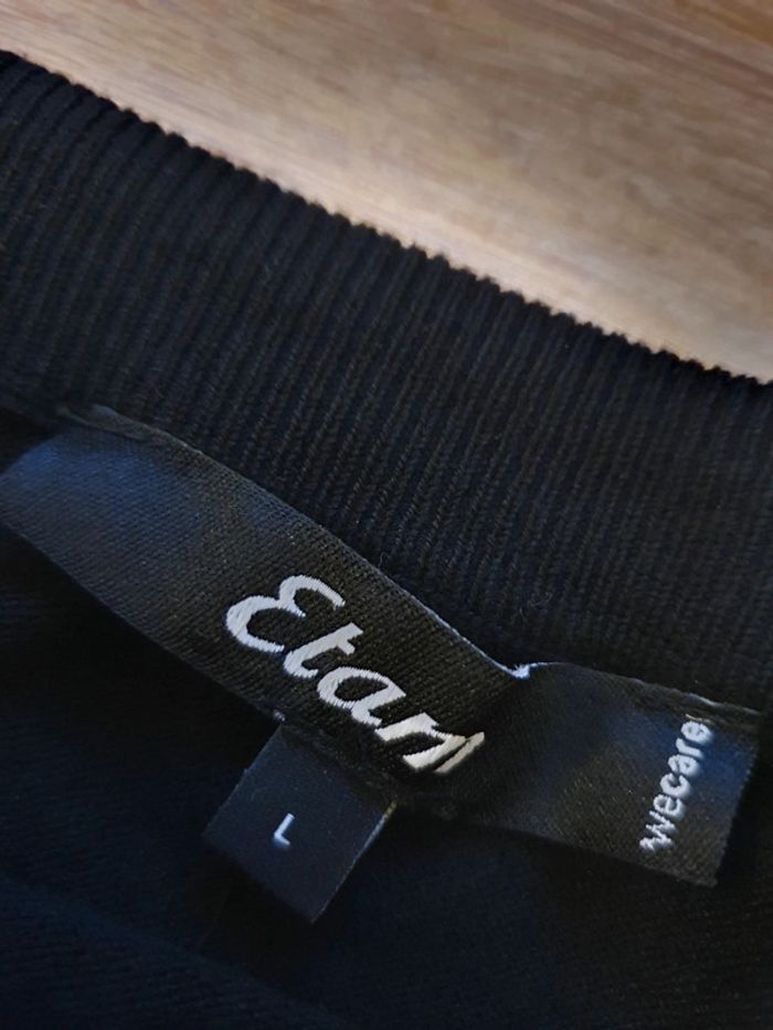 Magnifique jupe en laine noire Taille L Etam - photo numéro 4