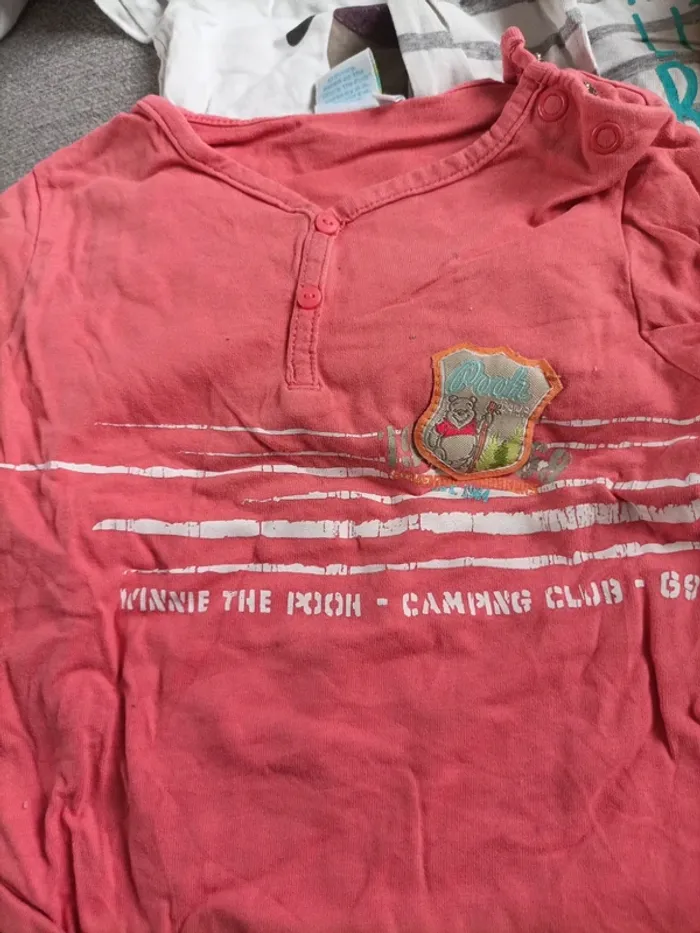 Lot t-shirts manches longues 18 mois - photo numéro 4