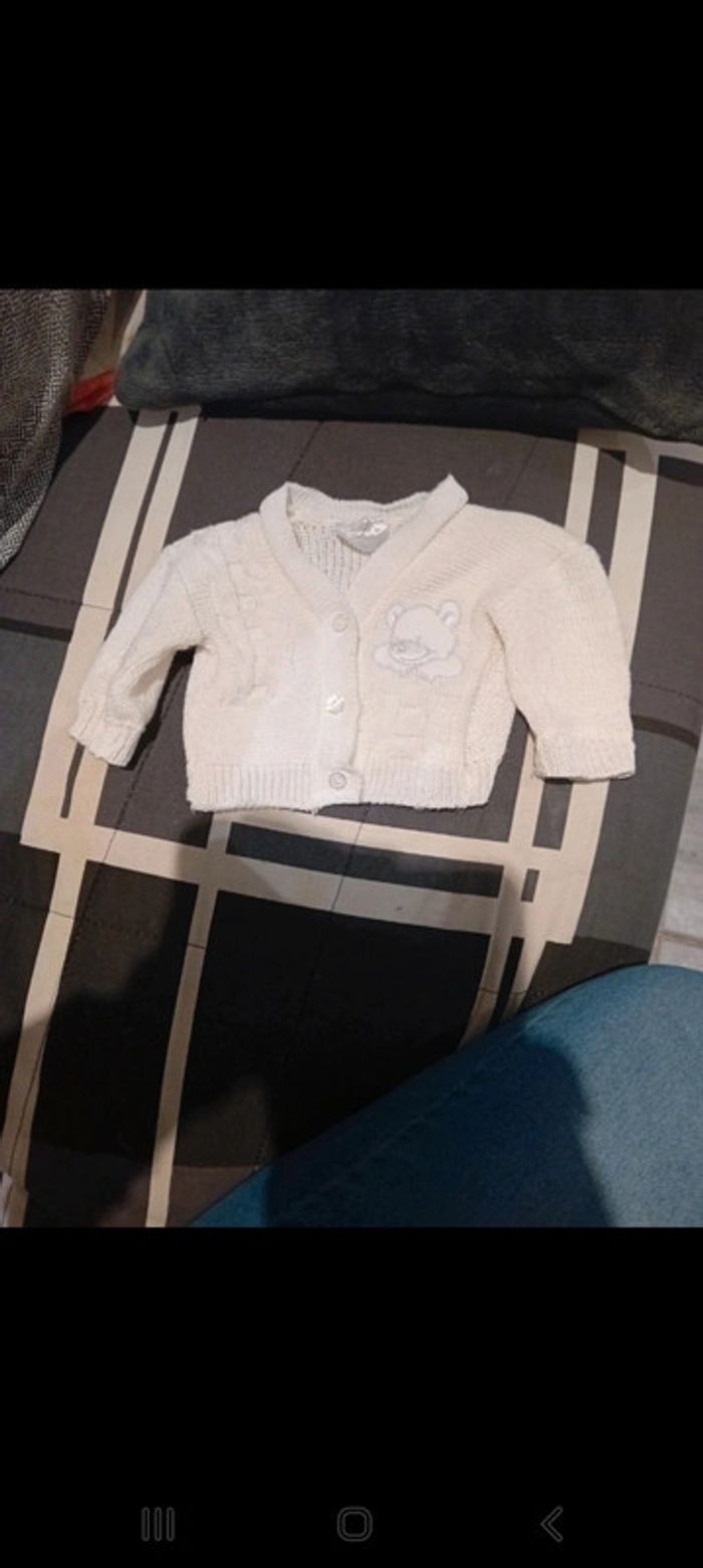 Gilet naissance à donner - photo numéro 2