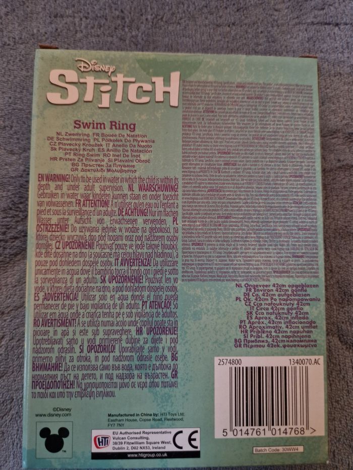 Bouée gonflable Stitch - photo numéro 2