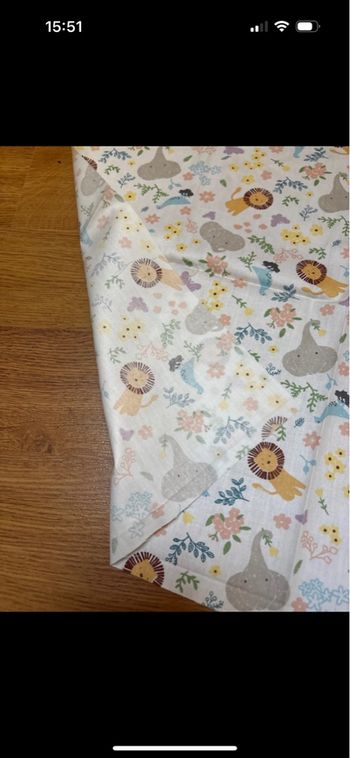 Morceau de tissu animaux 56*45cm neuf