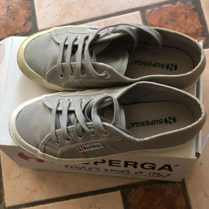 Baskets grises Superga 36 - photo numéro 4