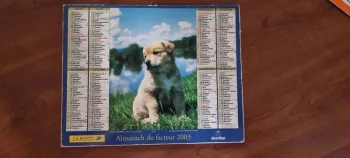 Almanach du facteur 2003