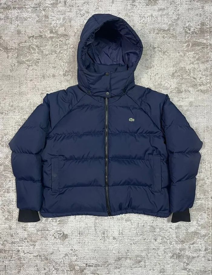 Doudoune chaude d'hiver skie lacoste bleu marine taille S 666D
