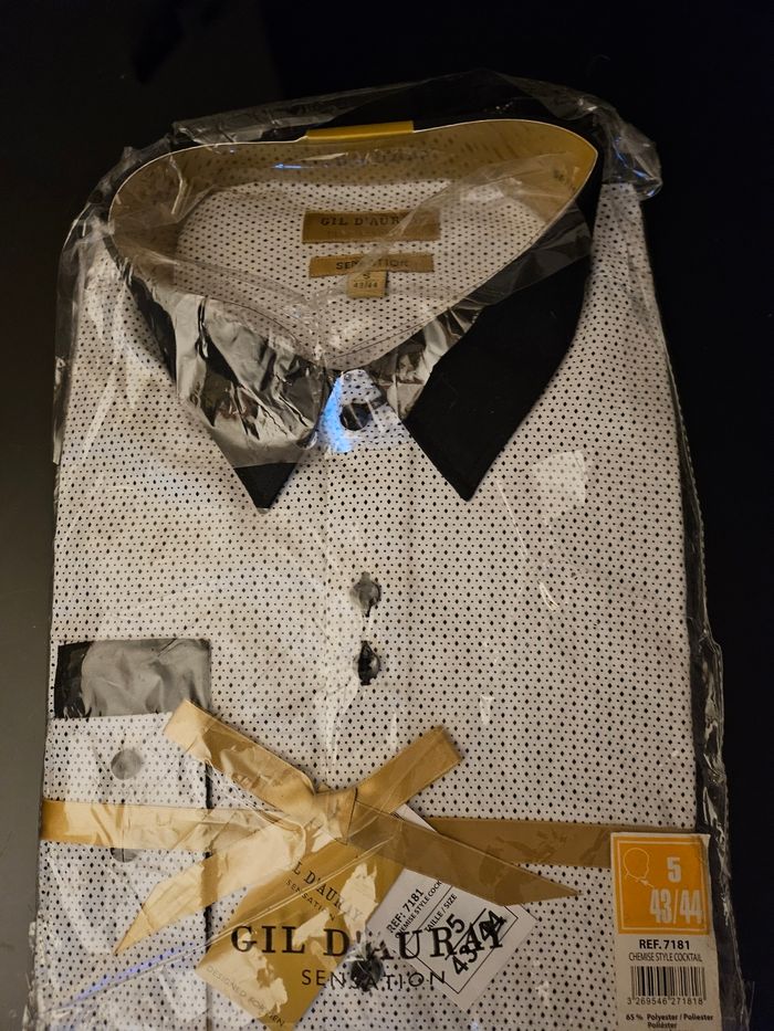 Chemise homme manches longues marque gilet d auray