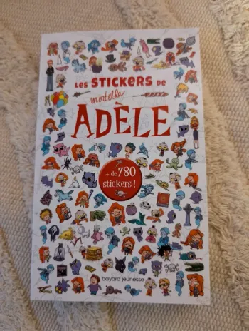 Les stickers de mortelle Adele. Neuf