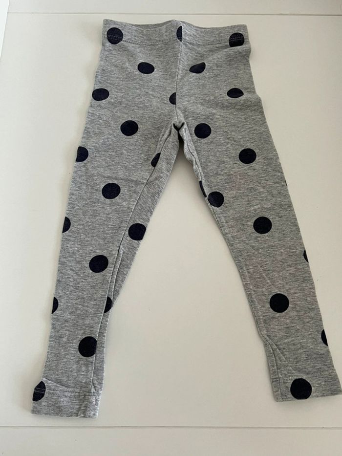 Legging à petit pois taille 2-3 ans