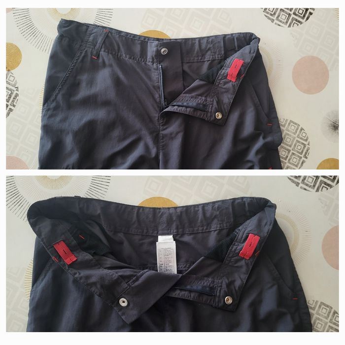 Décathlon Pantalon de randonnée modulable 2en1-T14/15ans-161/172cm-Mod MH550-Gris-Taille réglable - photo numéro 7
