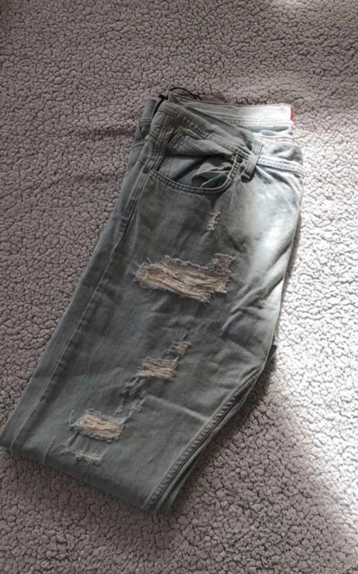 Zara - Jean - Bleu clair - Taille 46