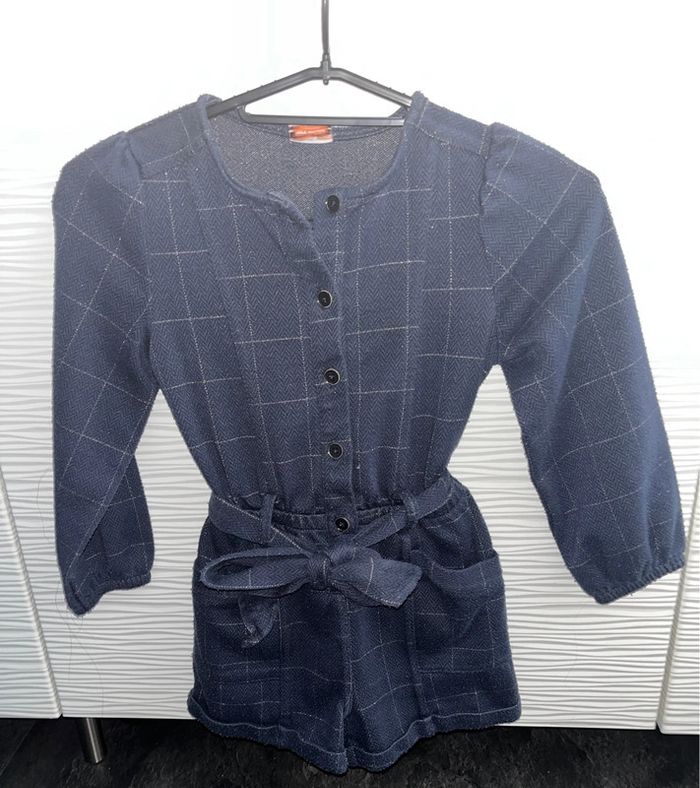 Combi short bleu marine