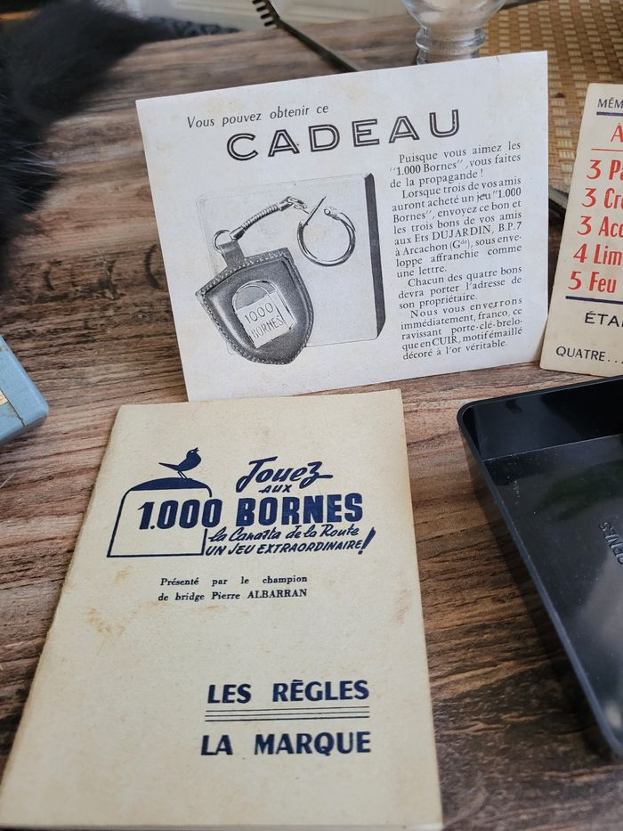 Jeu mille bornes vintage - photo numéro 5