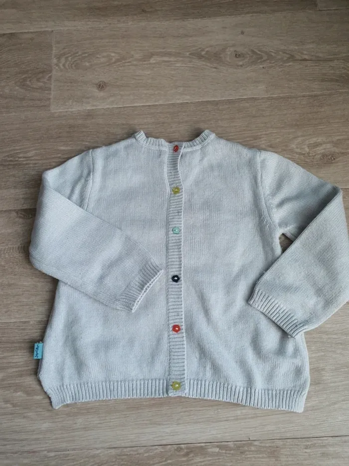 Pull gris Sergent Major taille 4 ans - photo numéro 4