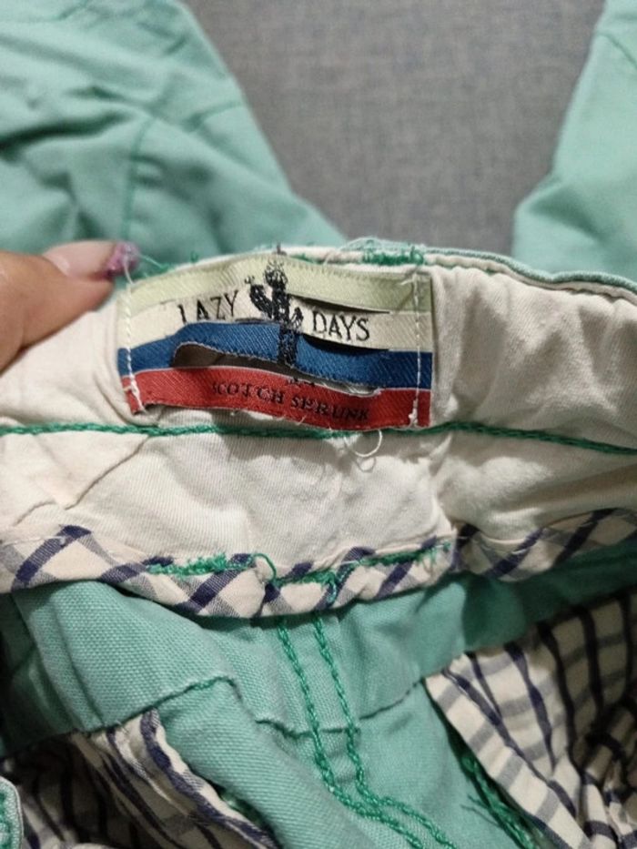 C61 short turquoise Scotch Shrunk 14 ans - photo numéro 3