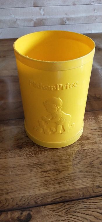 Boîte à forme vintage Fisher Price