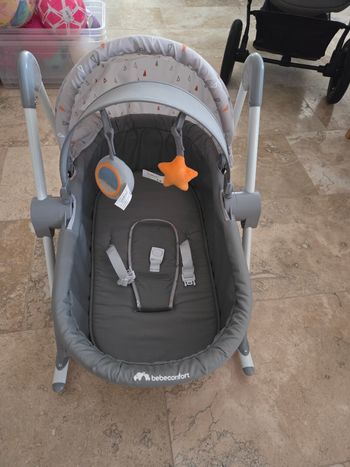 🌟 Transat Berceau Calys Bébé Confort – 3 en 1, Évolutif et Pratique