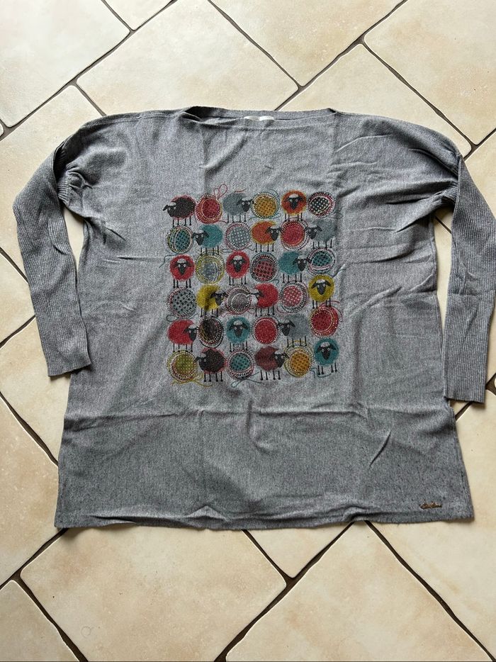 Pull tunique en 46