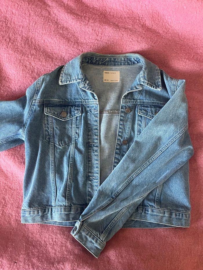 Veste en jean bleu - photo numéro 5