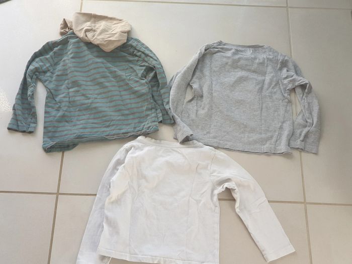 3 t-shirt manche longue n ° 7 - photo numéro 5