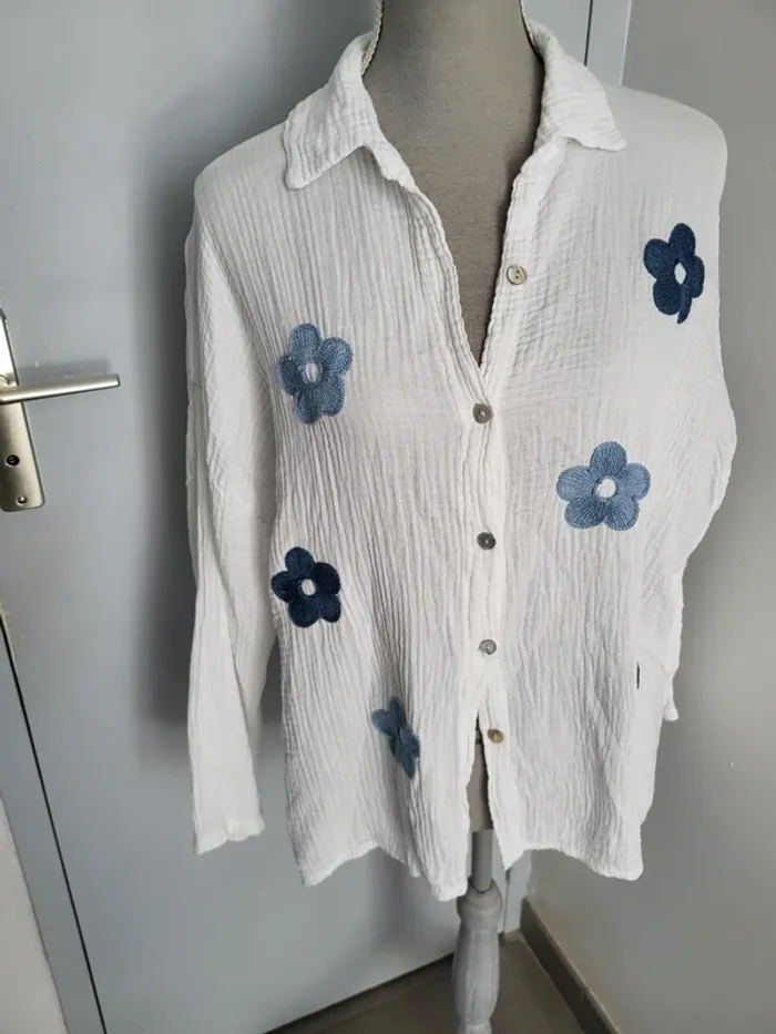 Chemise gaze de coton
