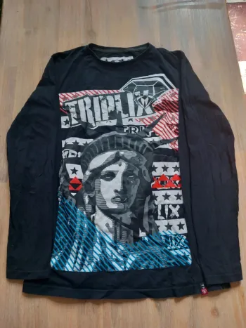 T-shirt manches longues homme Triplix – Taille M