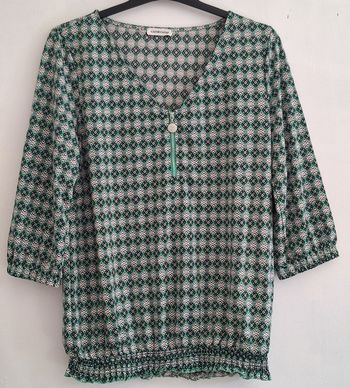 Blouse fluide imprimée