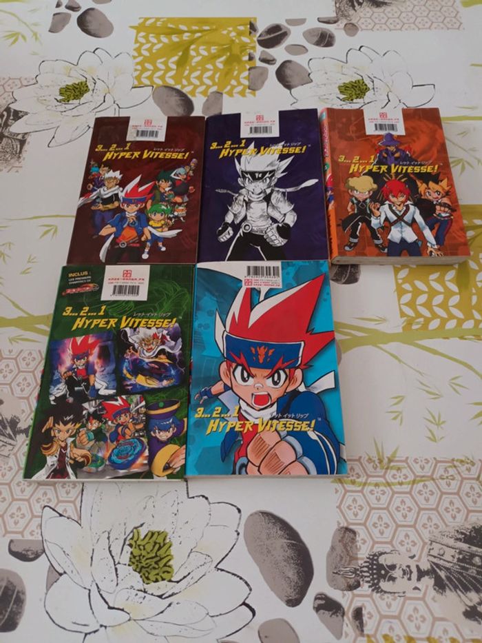 Lot de 5 mangas Beyblade Métal Fusion - photo numéro 2