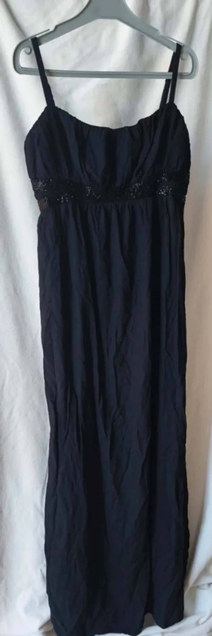Robe longue noir