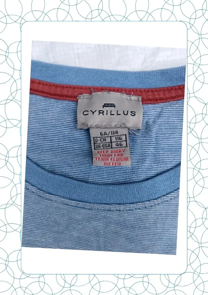 Tee shirt à rayures 6 ans Cyrillus - photo numéro 3