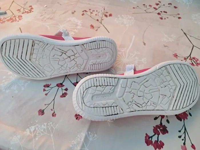Jolies, confortables et pratiques sandales à scratch roses - T32 - Newfeel Oxylane - photo numéro 6