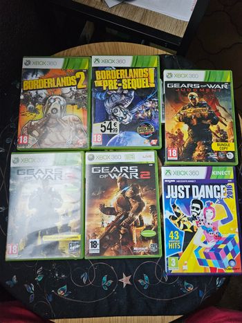Lot 6 jeux Xbox 360